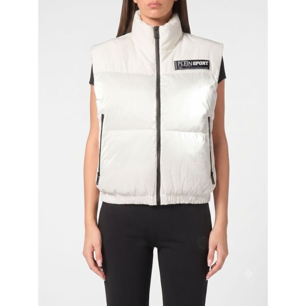 Plein Sport Waistcoat Woman White